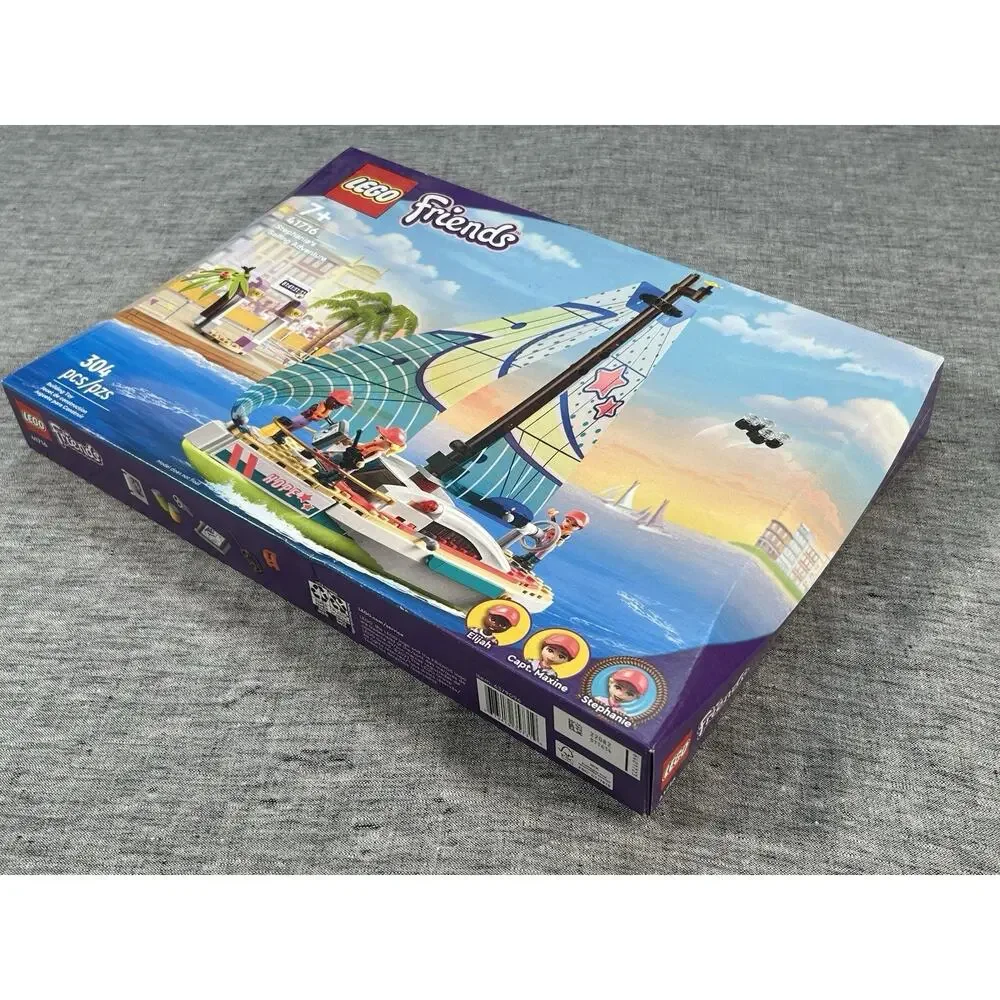 LEGO Friends Stephanie's Sailing Adventure 41716 Building Toy 304 Pieces NIB